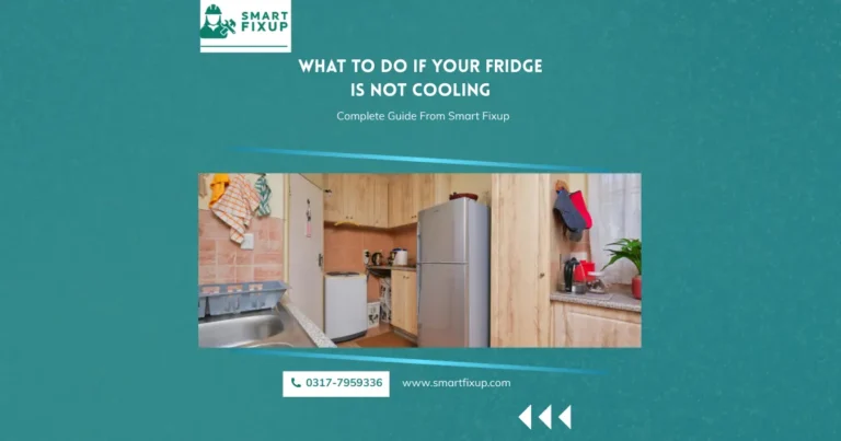 What To Do If Your Fridge Is Not Cooling...smart fixup