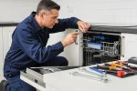 Dishwasher door seal or latch repair..smart fixup Dishwasher door seal or latch repair..smart fixup